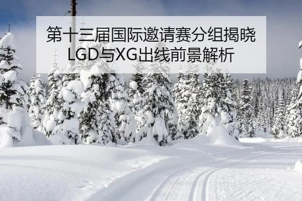第十三届国际邀请赛分组揭晓 LGD与XG出线前景解析