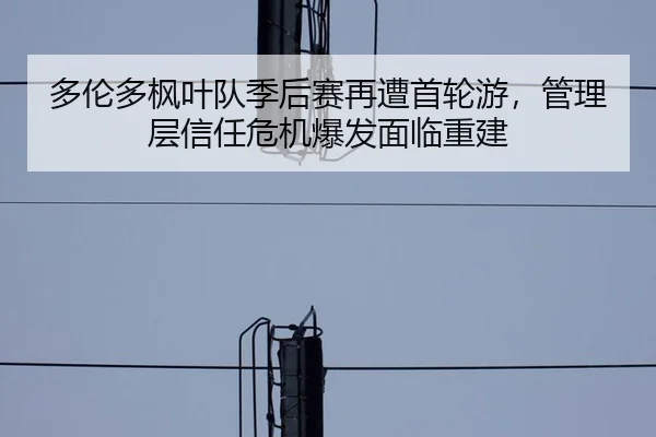 多伦多枫叶队季后赛再遭首轮游，管理层信任危机爆发面临重建